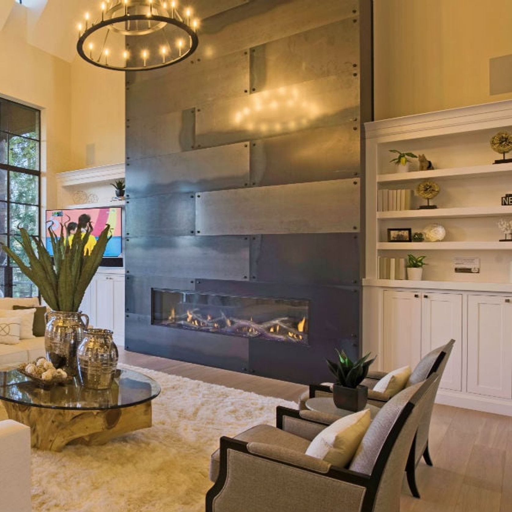 Davinci Single Sided Gas Fireplace gallery detail image