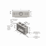 Horizon Lowline | Gas Fireplace gallery detail image