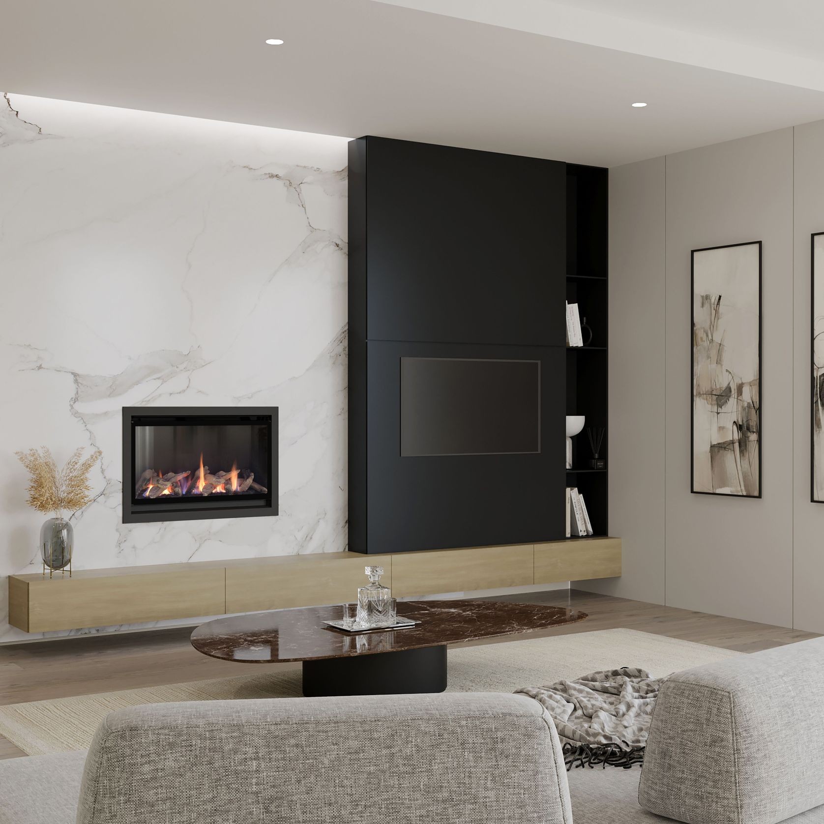 Inspire MK2 High Efficiency Gas Fireplace gallery detail image
