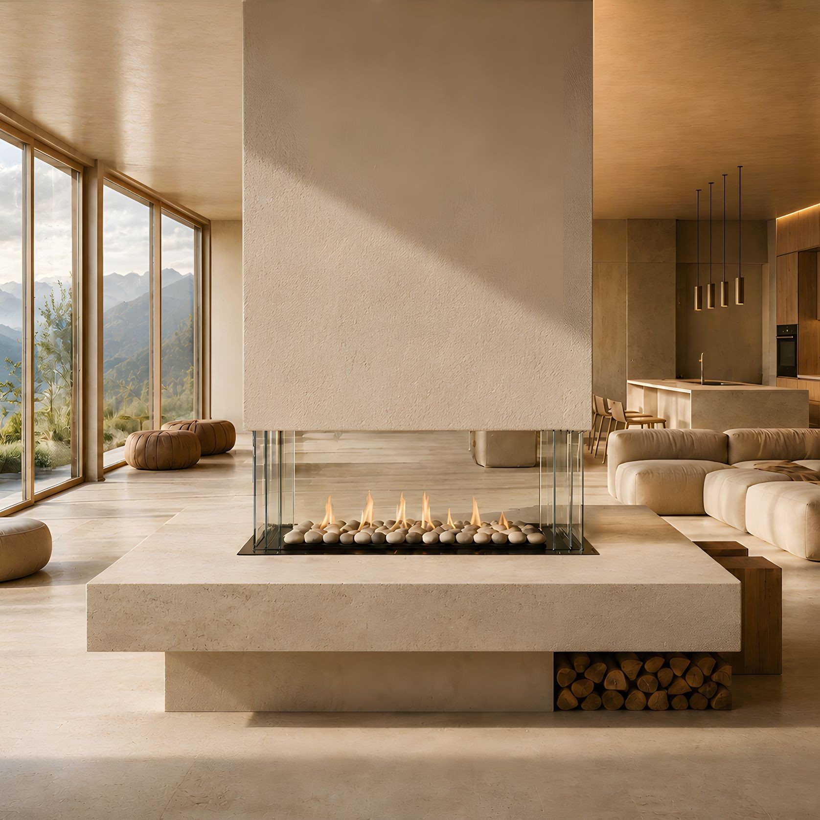 Ortal Island Gas Fireplaces gallery detail image