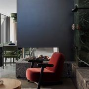 MODE KS1150 Peninsula Gas Fireplace gallery detail image