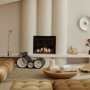 MODE KS1150 Tall Gas Fireplace gallery detail image