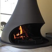 JC Bordelet Tatiana 997 - Suspended Wood Fireplace gallery detail image