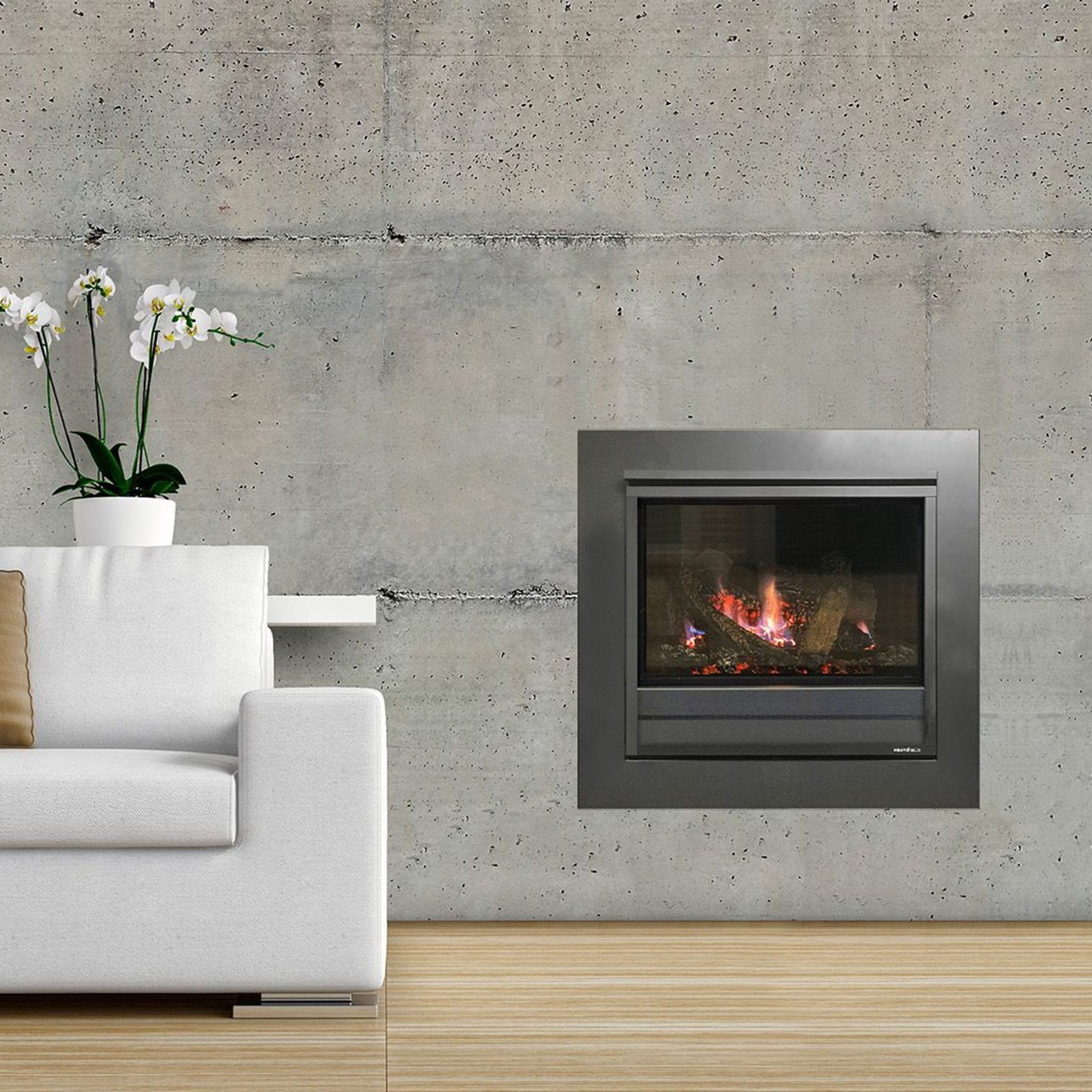 3X | Gas Fireplace gallery detail image