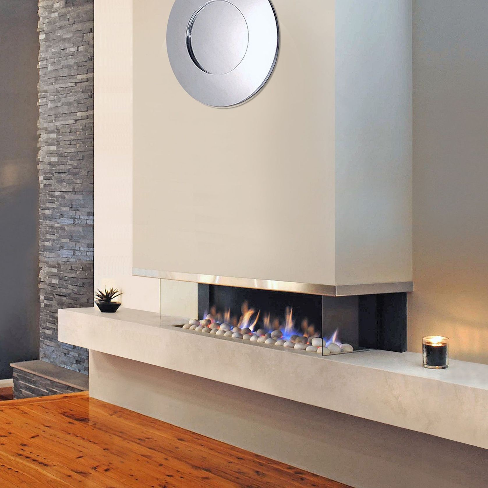 Horizon Cantilever Gas Fireplace gallery detail image