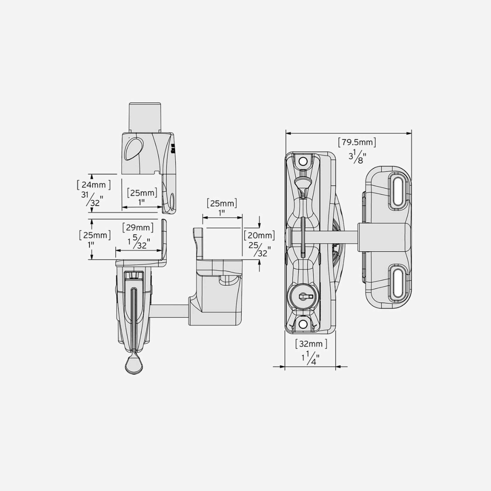 Lokklatch® Regular Latch gallery detail image