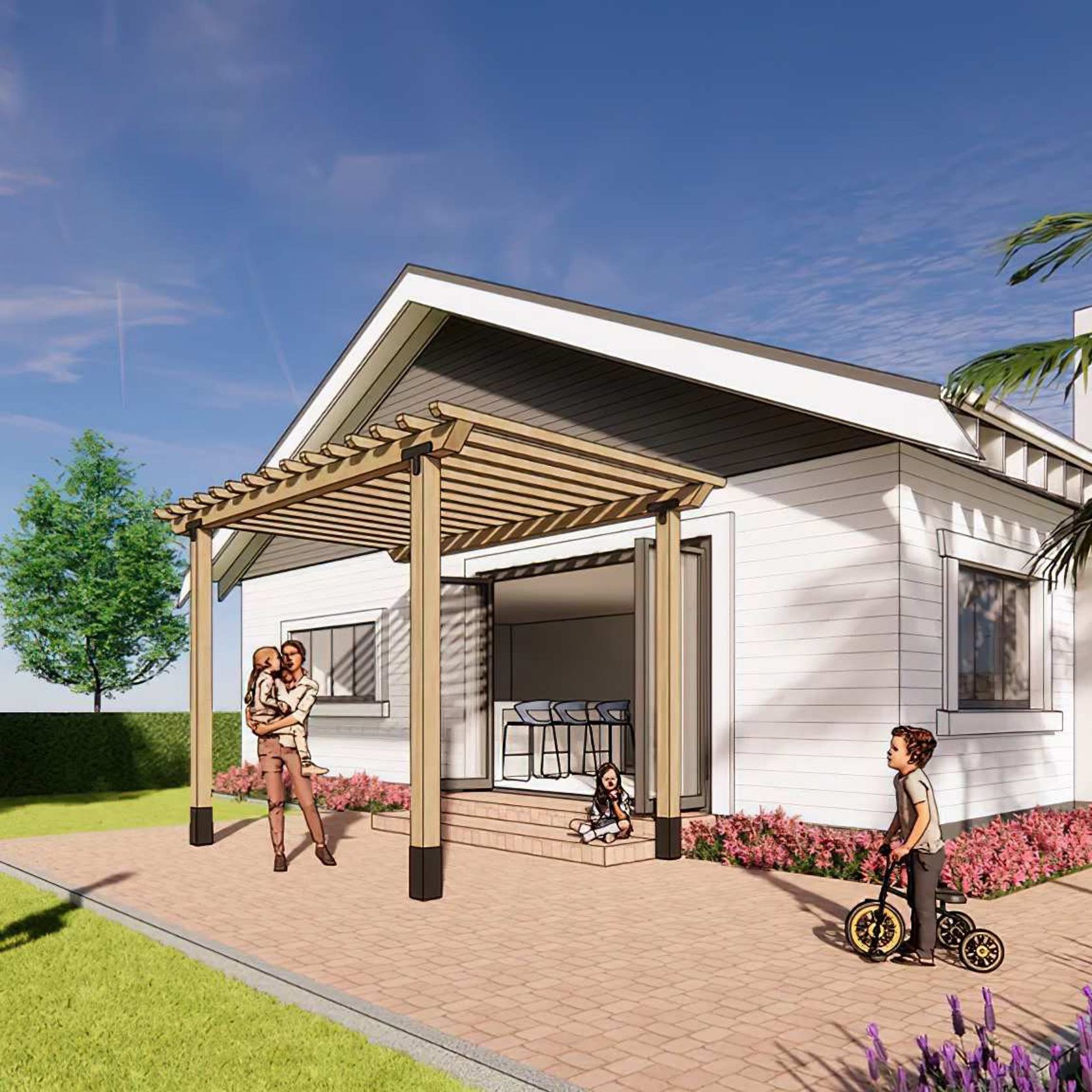 DIY KitSet Pergola gallery detail image