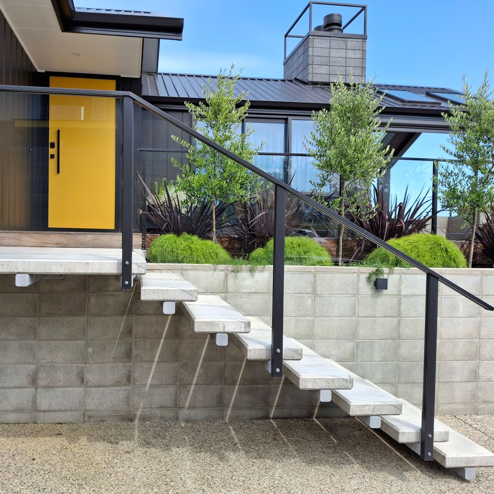 Siena Framed Glass Balustrades gallery detail image