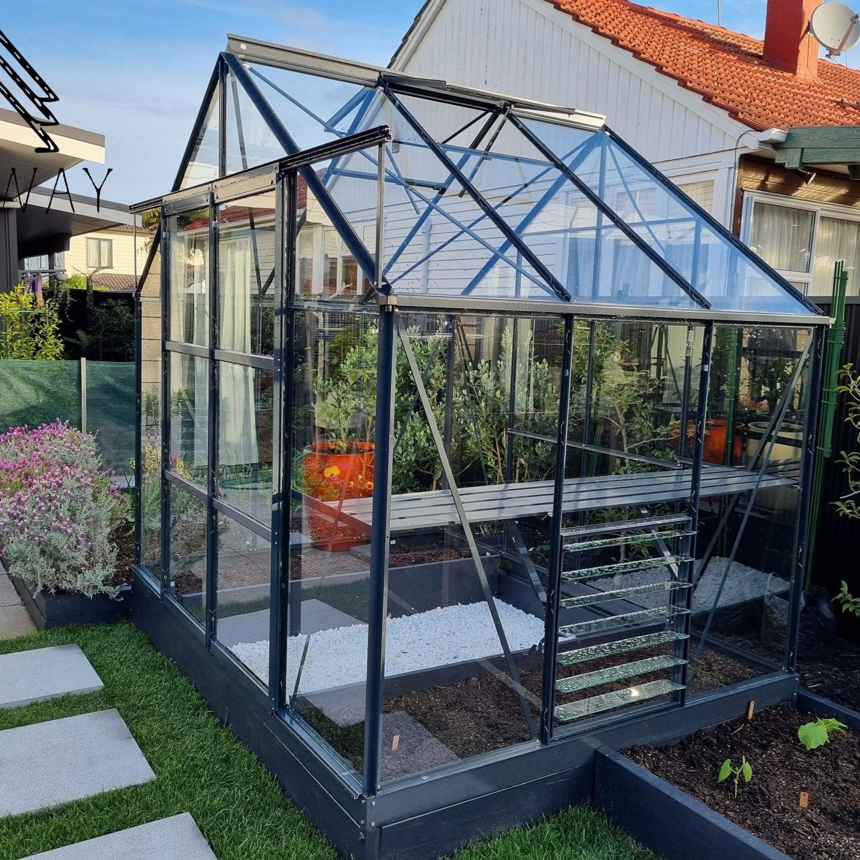 Glasshouse 4mm toughened glass | FW-HX0808 gallery detail image