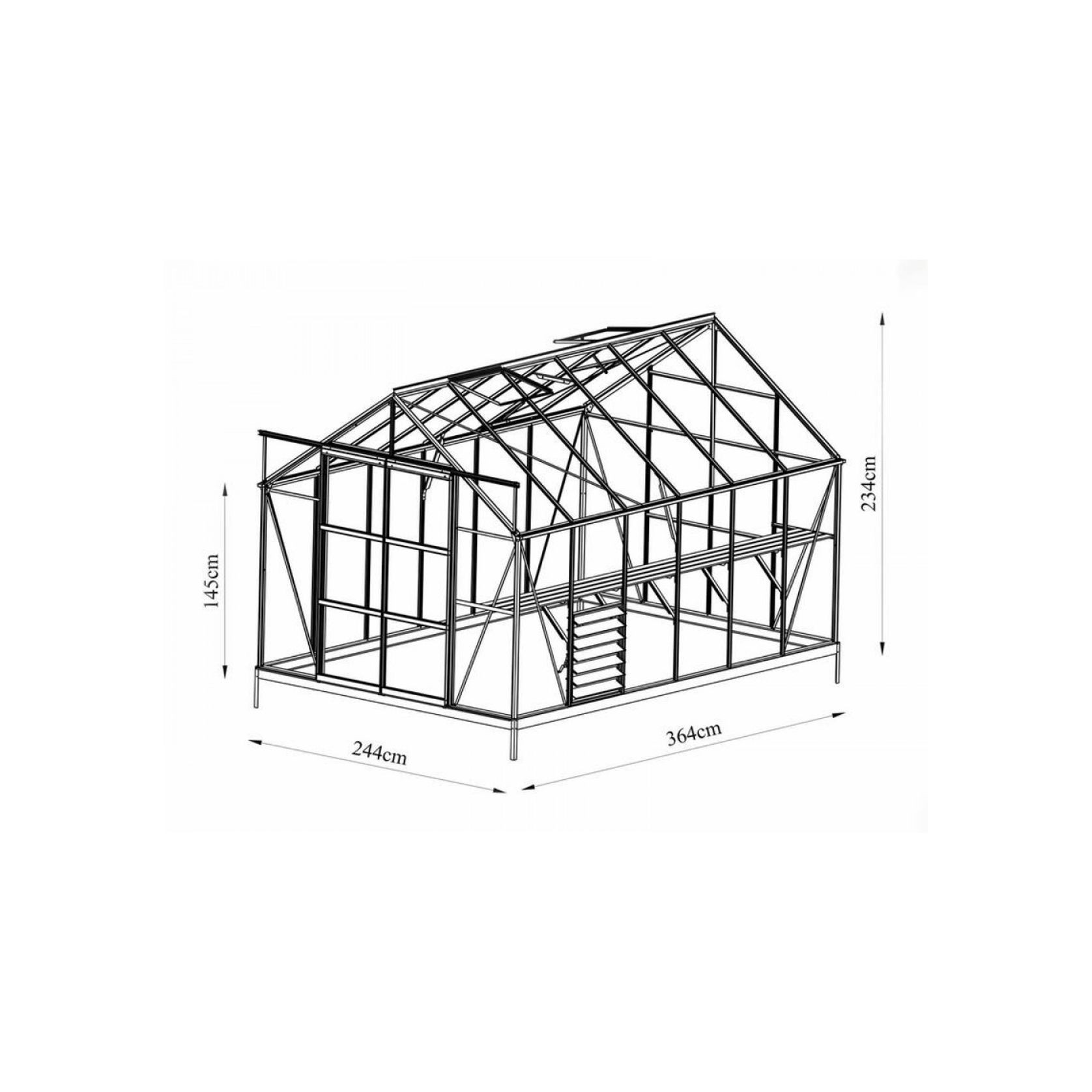 Glasshouse 4mm Tempered Glass | FW-HX0812 gallery detail image