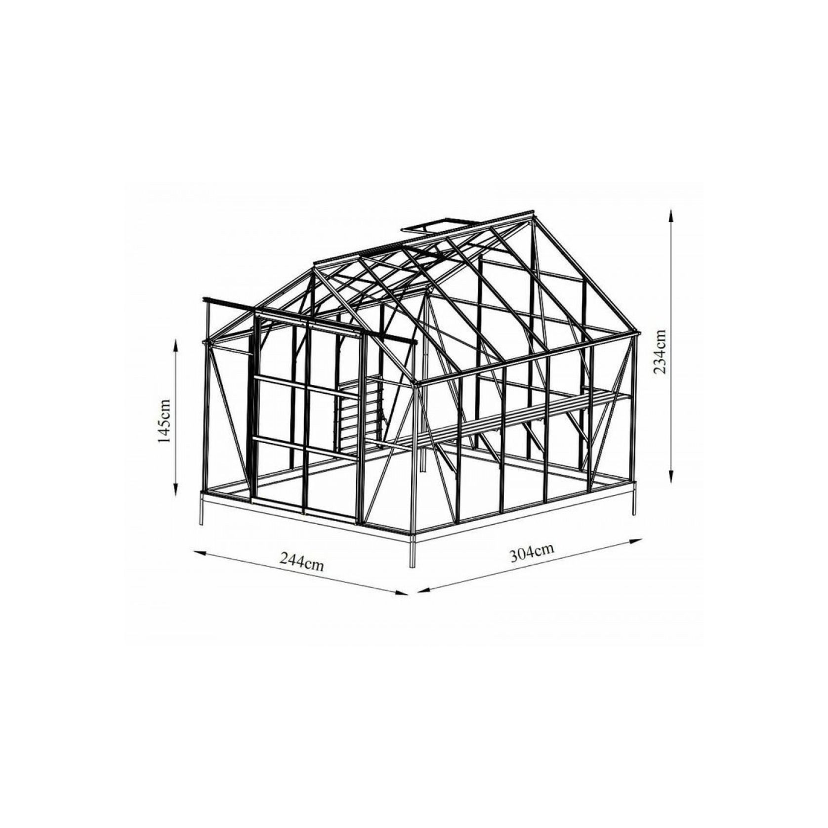 Glasshouse 4mm Tempered Glass | FW-HX0810 gallery detail image