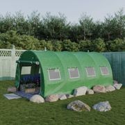 Strong Tunnel Greenhouse Galvanised Frame | 4.5m gallery detail image