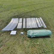 Strong Tunnel Greenhouse Galvanised Frame | 6m gallery detail image