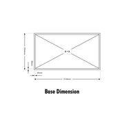 Glasshouse 4mm Toughened Glass 2570 x 3210 x 2320mm gallery detail image