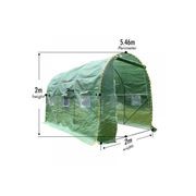 Strong Tunnel Greenhouse Galvanised Frame Side Open | 3m gallery detail image