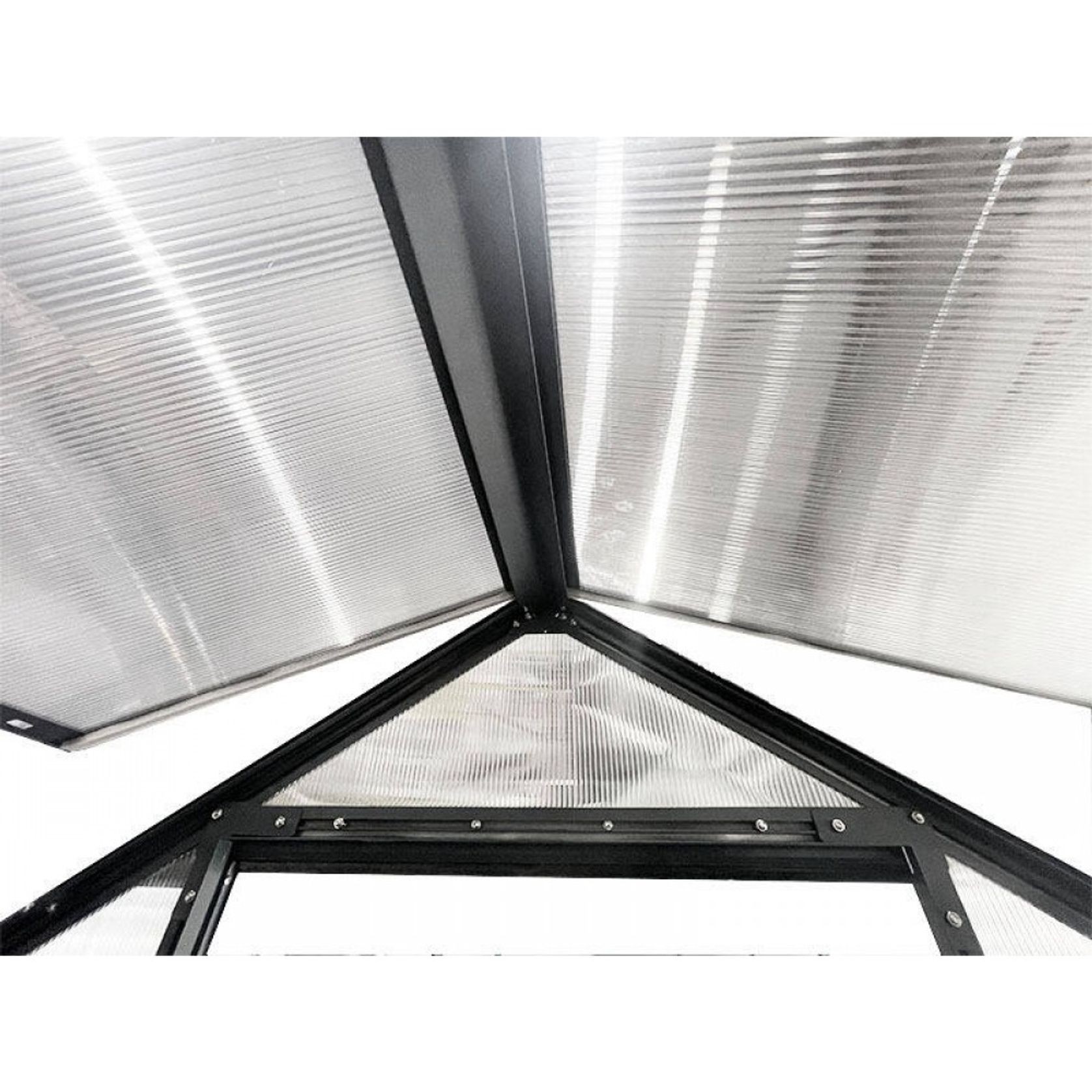 Greenhouse 6mm Twin Wall 2230 x 3660 x 2150mm gallery detail image