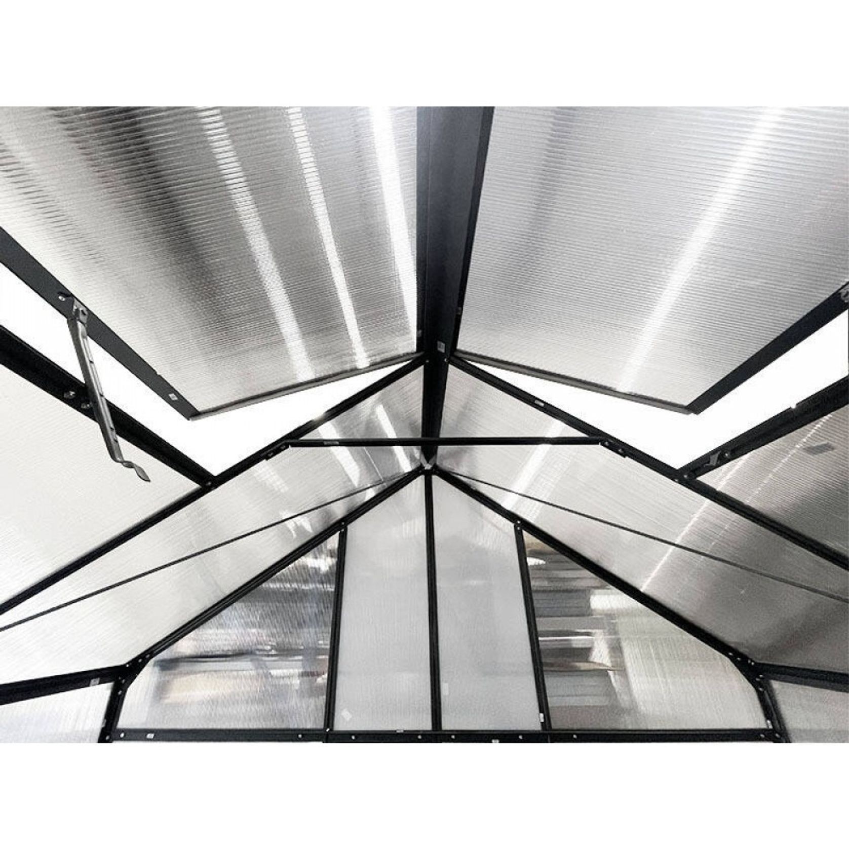 Greenhouse 6mm Twin Wall 2230 x 3660 x 2150mm gallery detail image