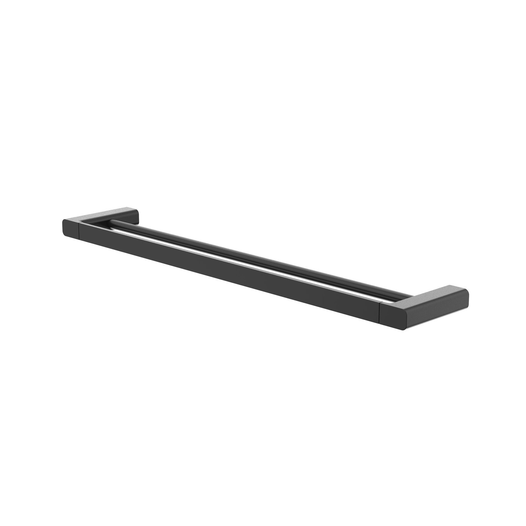 Luna Double Towel Rail 630mm gallery detail image