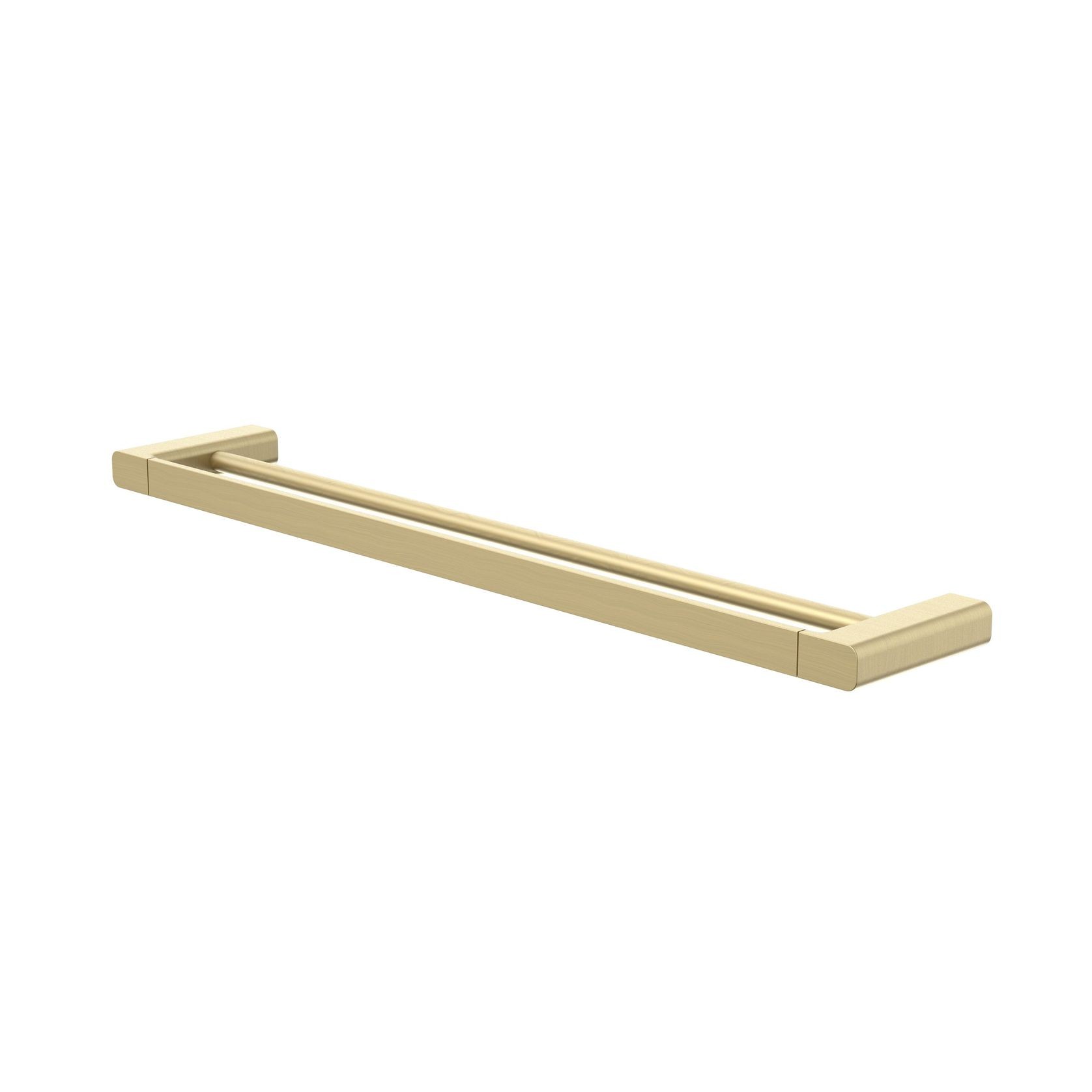 Luna Double Towel Rail 630mm gallery detail image