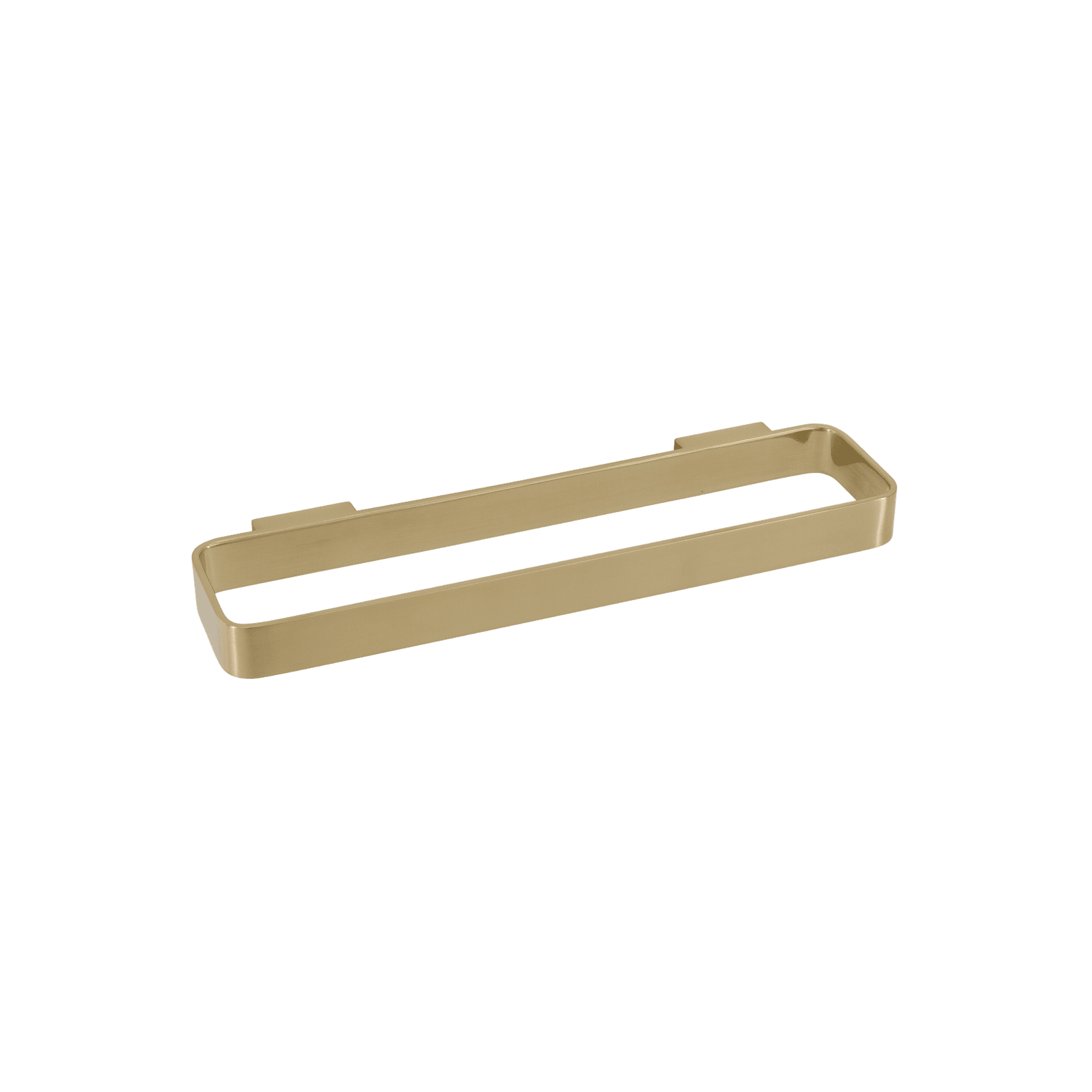 Scarab Short Towel Rail 300mm Brushed Gold gallery detail image