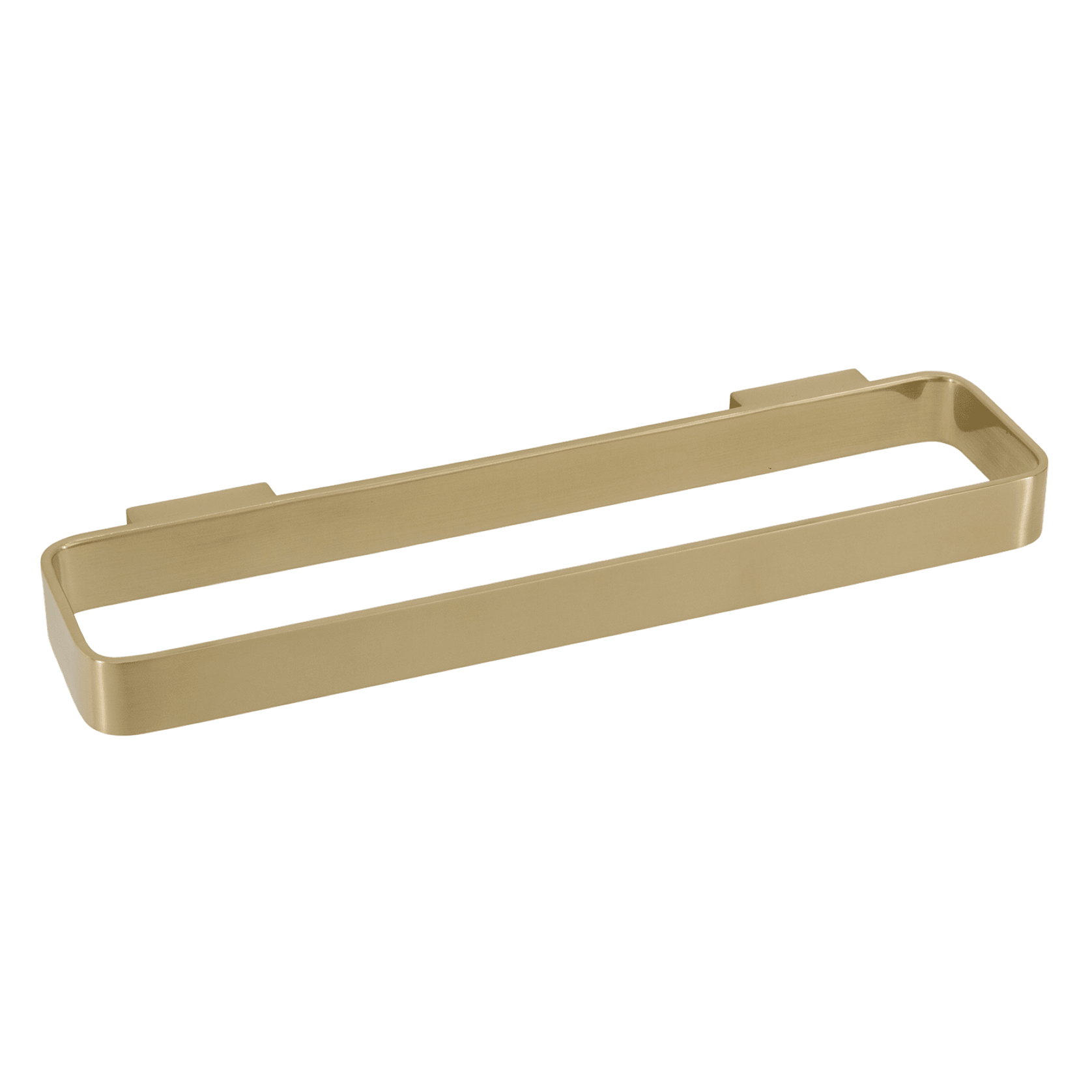 Scarab Short Towel Rail 300mm Brushed Gold gallery detail image