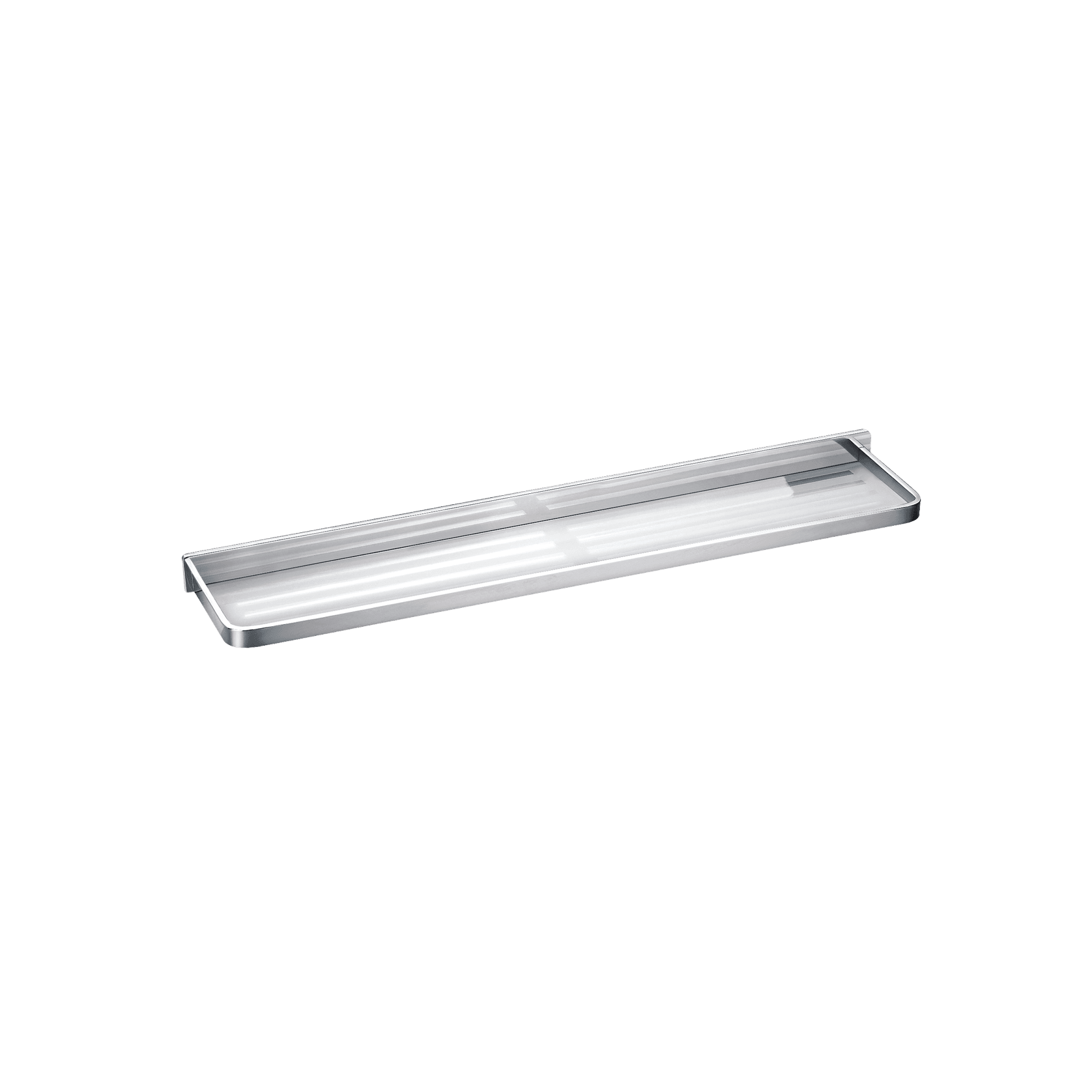 Cubic Long Shelf 600mm Chrome gallery detail image