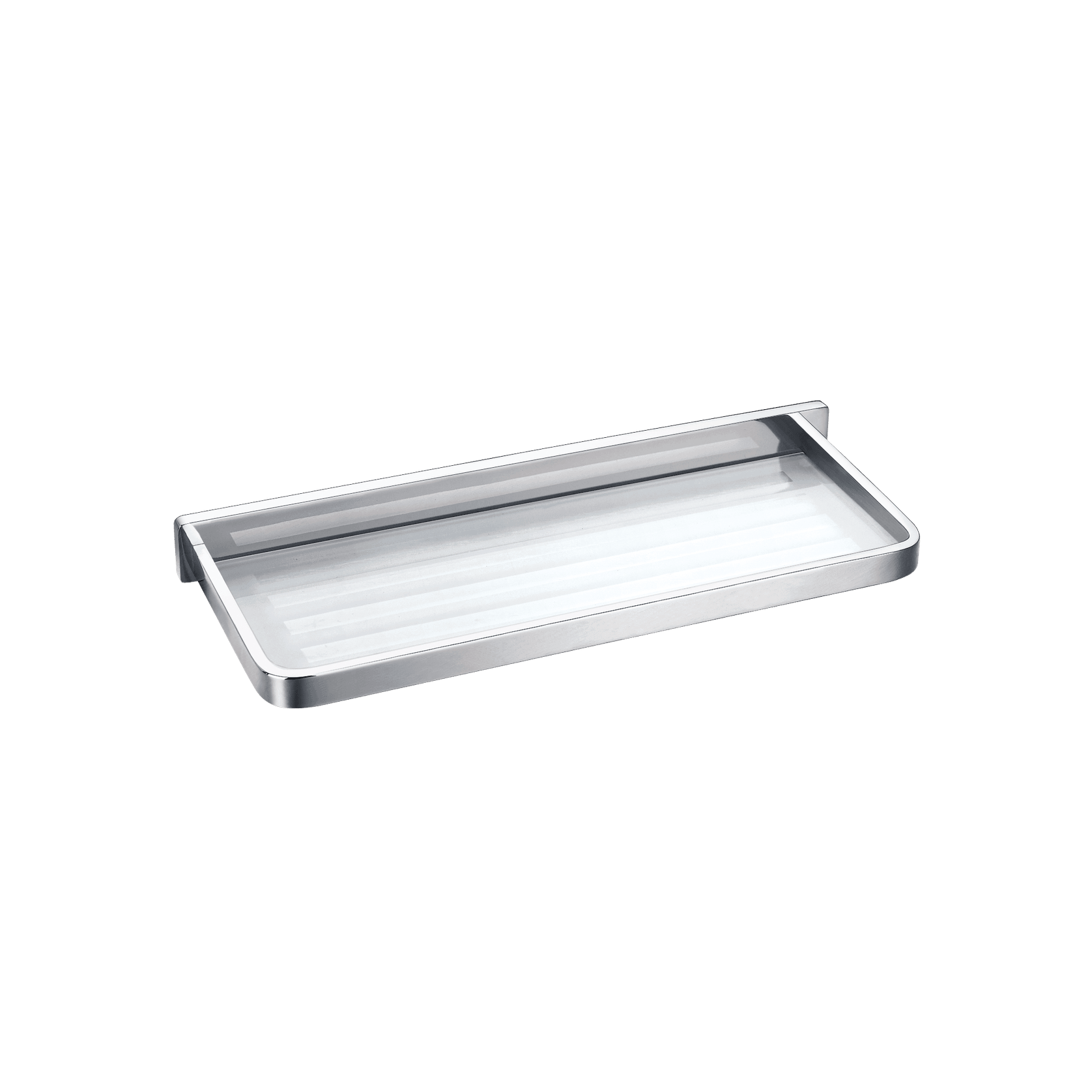 Cubic Short Shelf 310mm Chrome gallery detail image