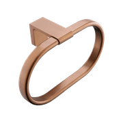 Abode Towel Ring Brushed Copper gallery detail image