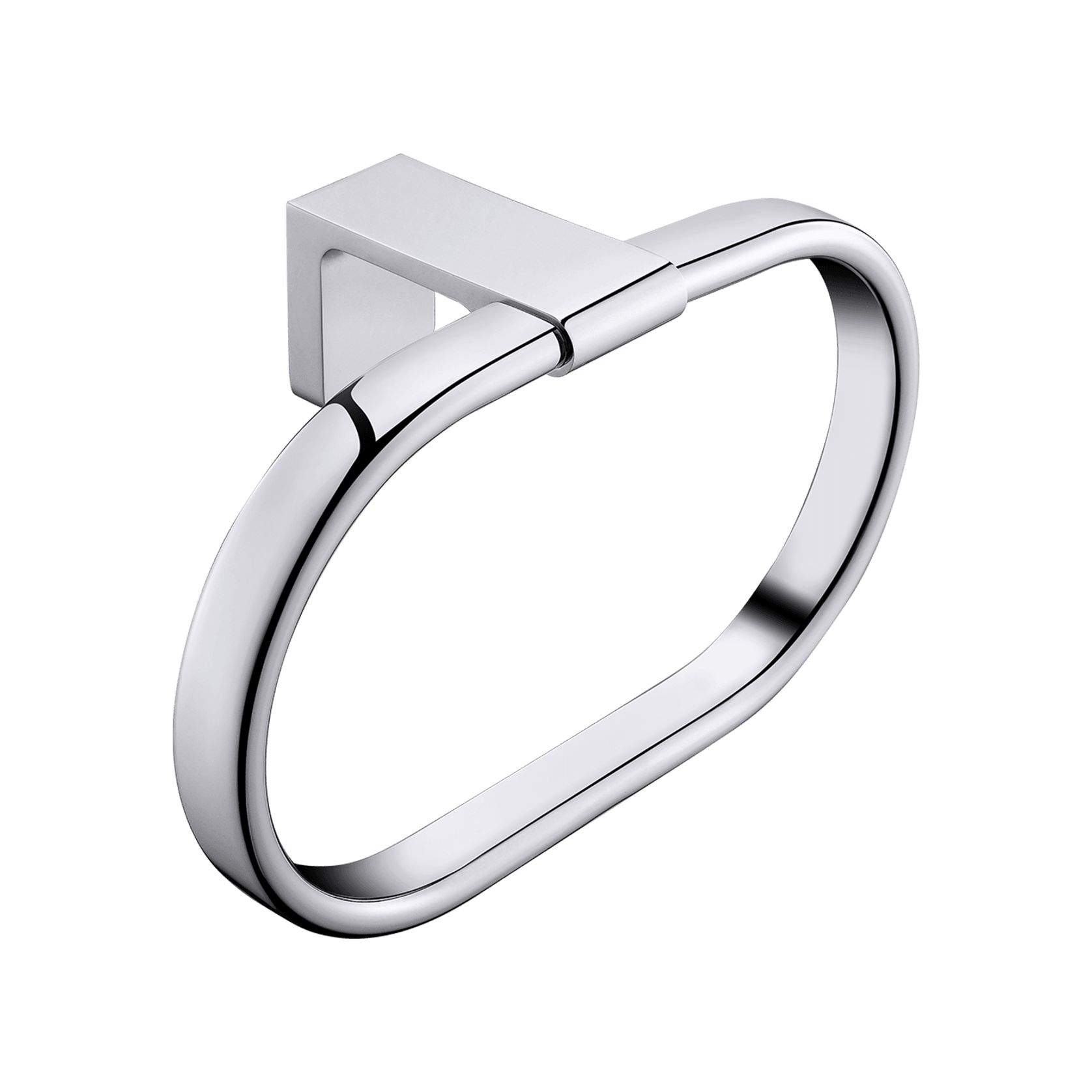 Abode Towel Ring Chrome gallery detail image