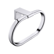 Abode Towel Ring Chrome gallery detail image