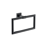 Butler Towel Ring Matte Black gallery detail image