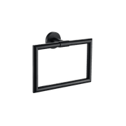 Colab Hand Towel Ring Matte Black gallery detail image