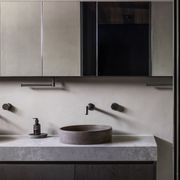 Elysian Hand Towel Holder - Brushed Gunmetal gallery detail image