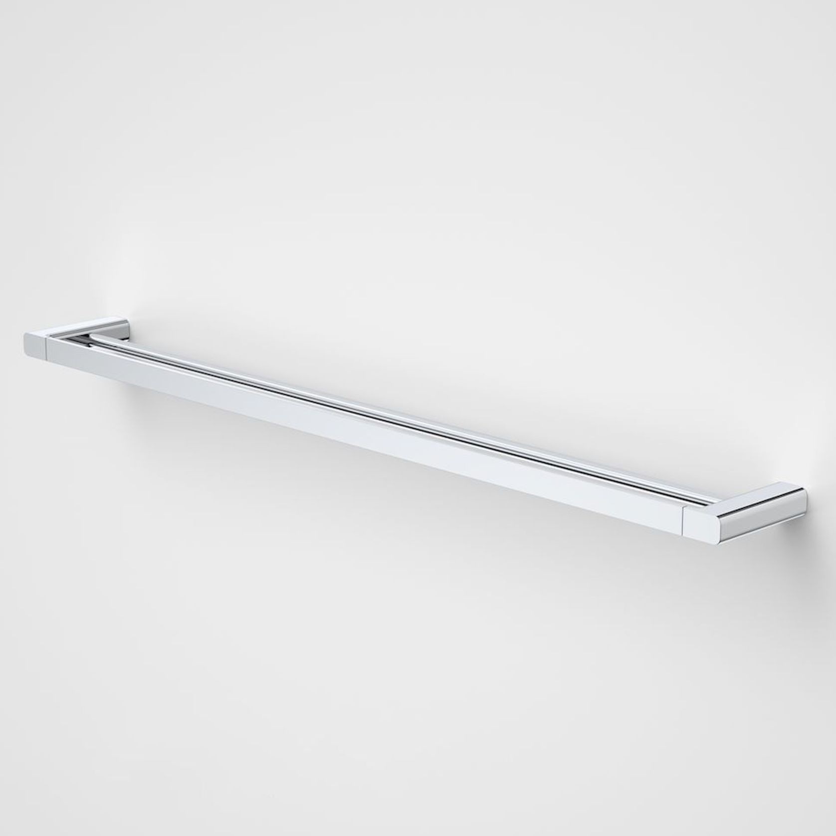Luna Double Towel Rail 930mm gallery detail image