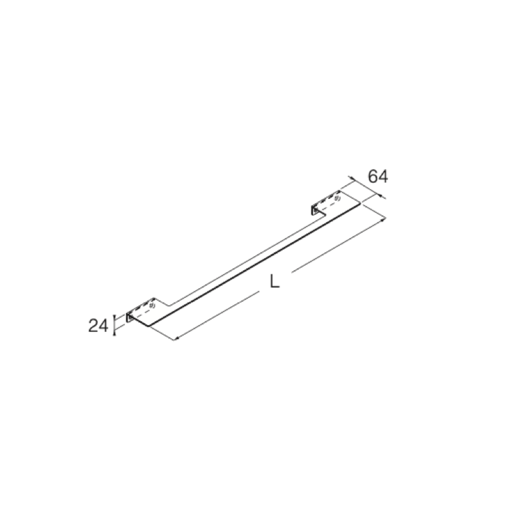 Blade Towel Holder by Boffi gallery detail image