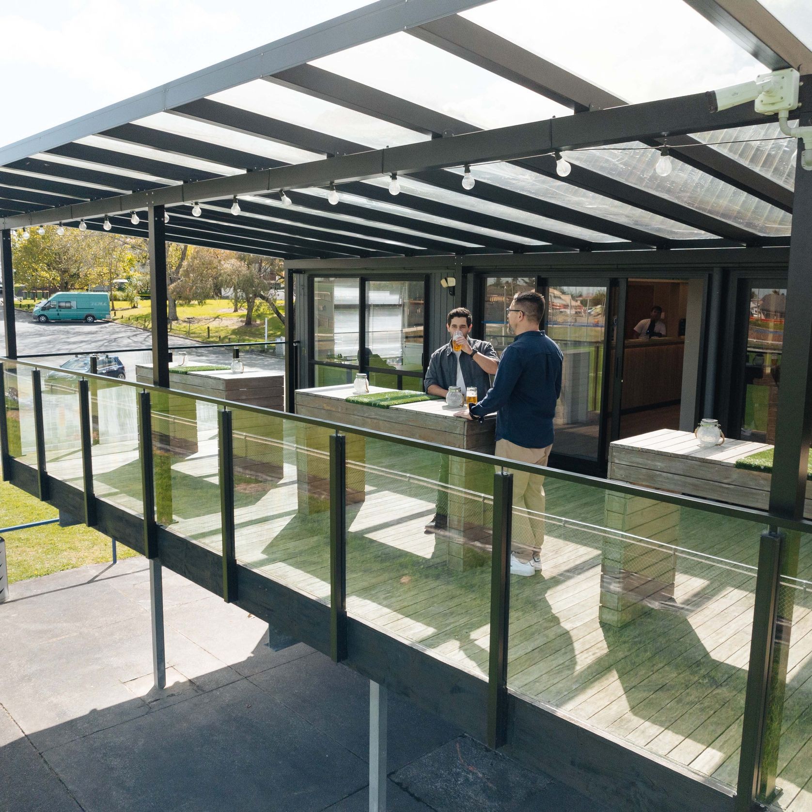 Edgetec® Commercial Post Balustrade gallery detail image