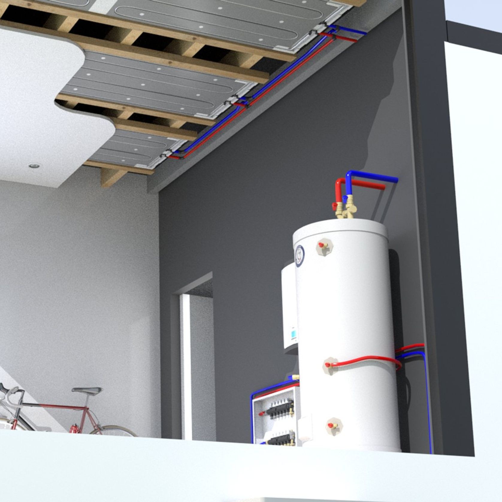 Active Ceiling Radiant Heating & Cooling System gallery detail image