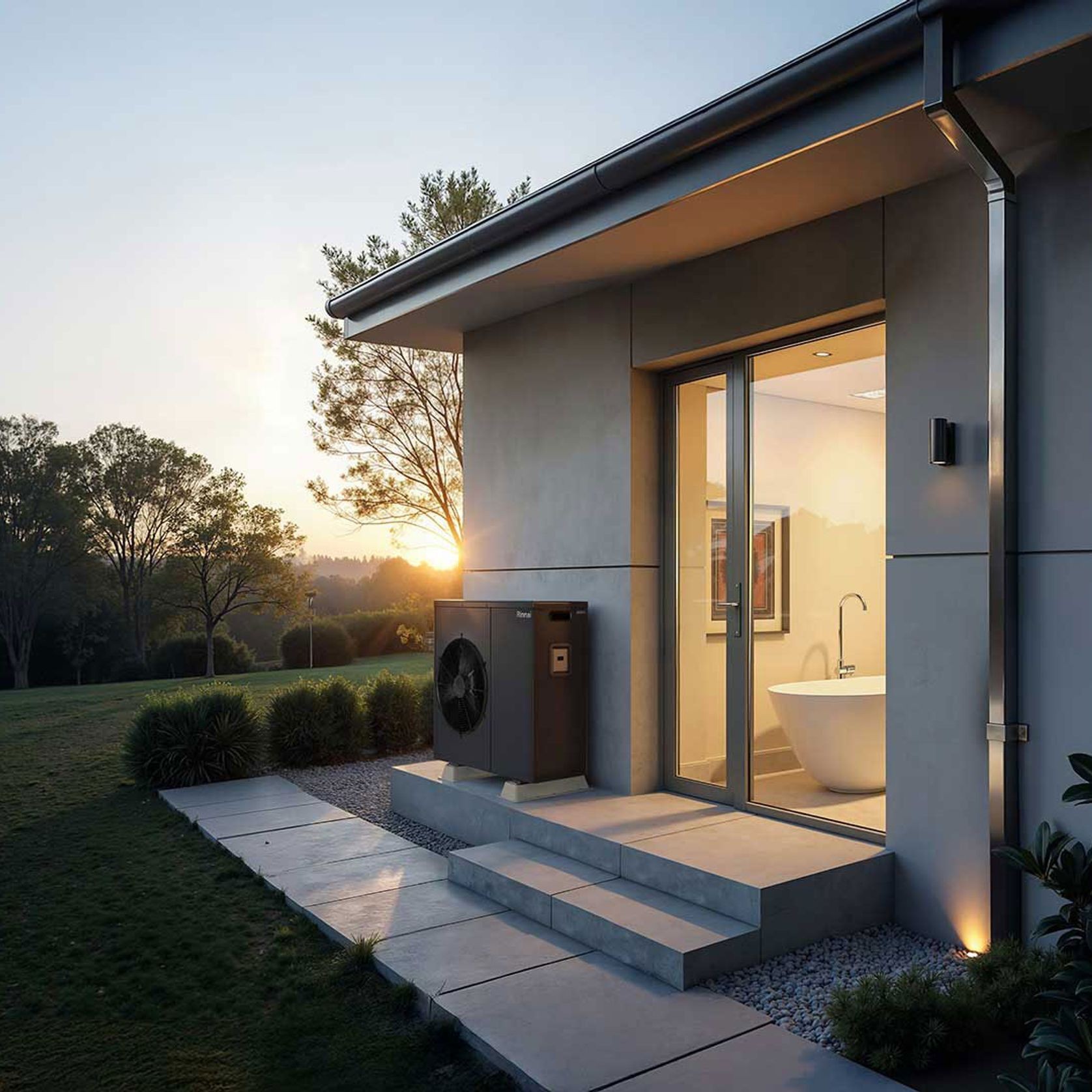 Rinnai HydraHeat® Split Hot Water Heat Pump gallery detail image