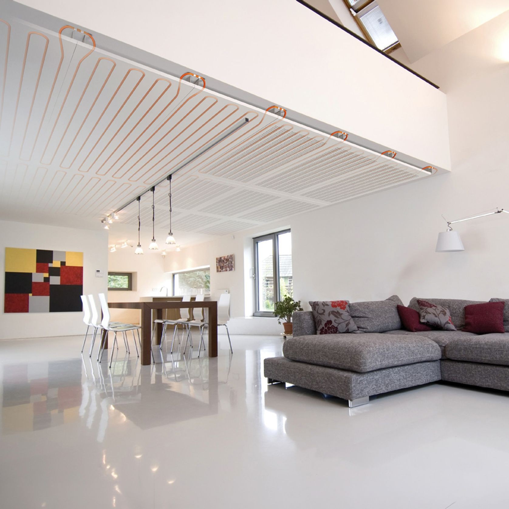 Central Heating | Wall/Ceiling Heat Pump System gallery detail image