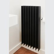 Double Gordon Heated Towel Rail | Black gallery detail image