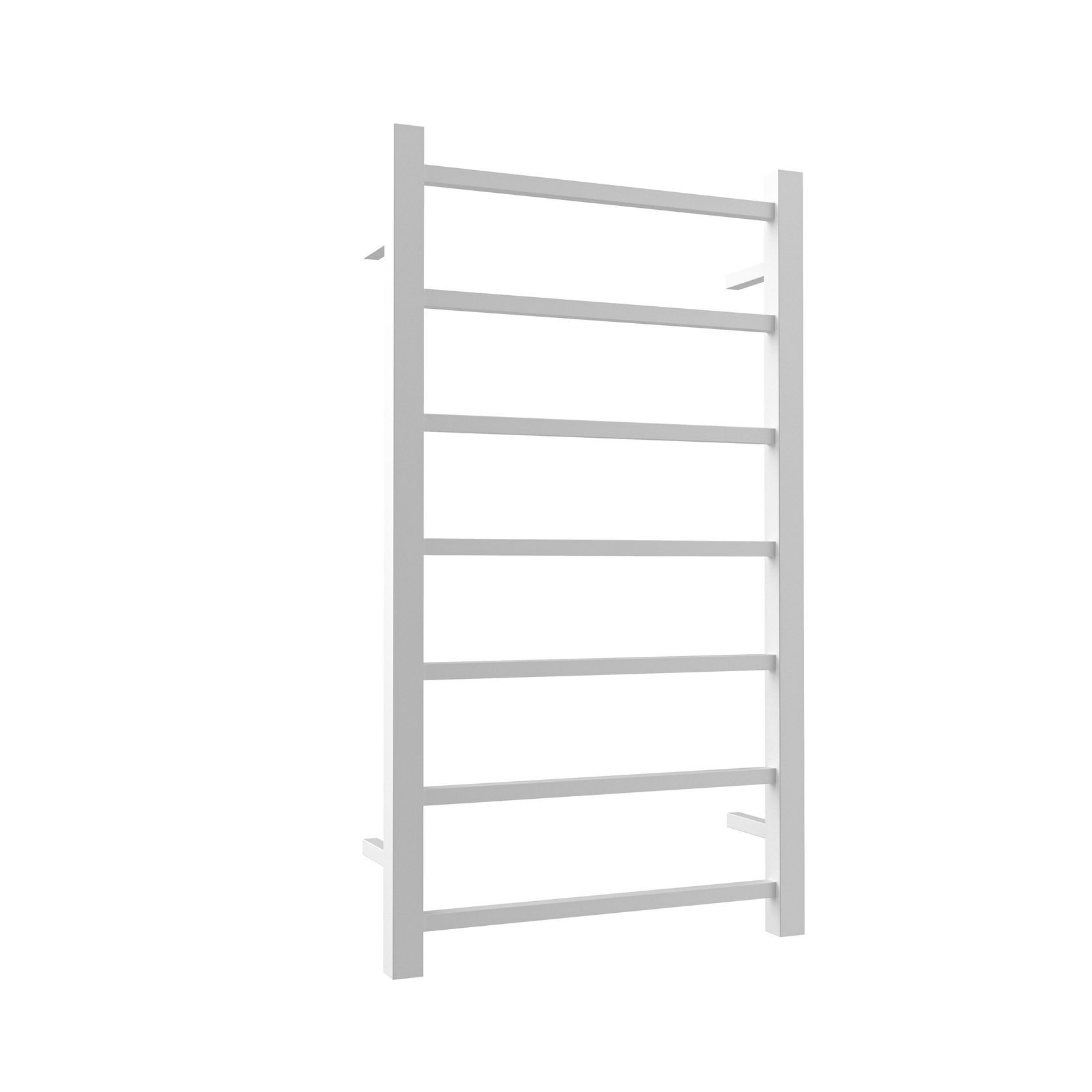 Quadro 7-Bar Heated Towel Rail - 450mm gallery detail image