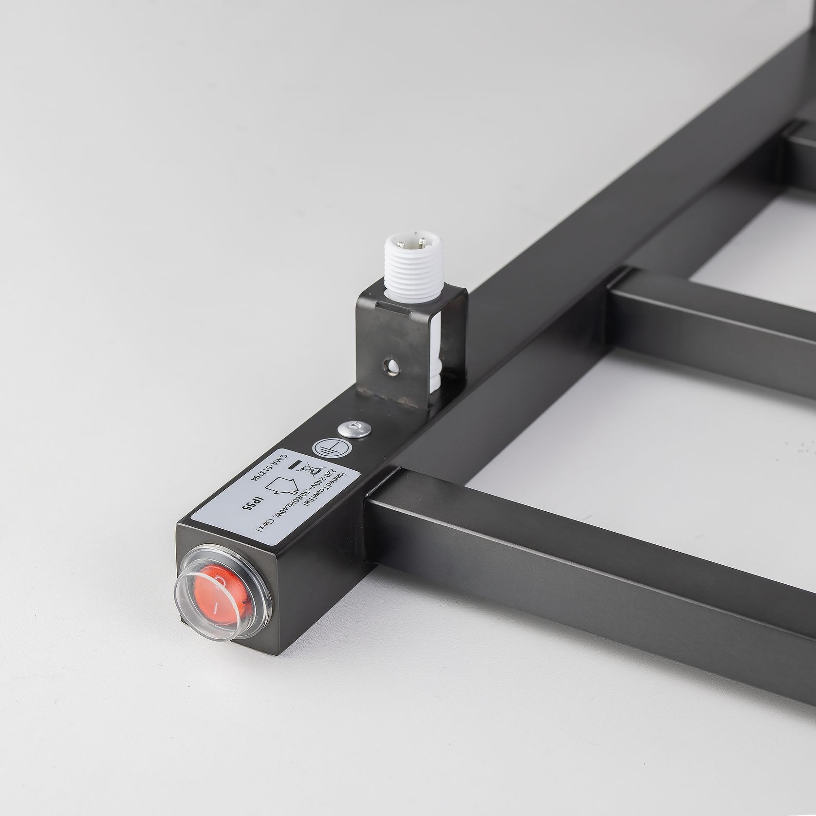 Square Electric Heated Towel Rack 6 Bars BUGM06.S.HTR gallery detail image