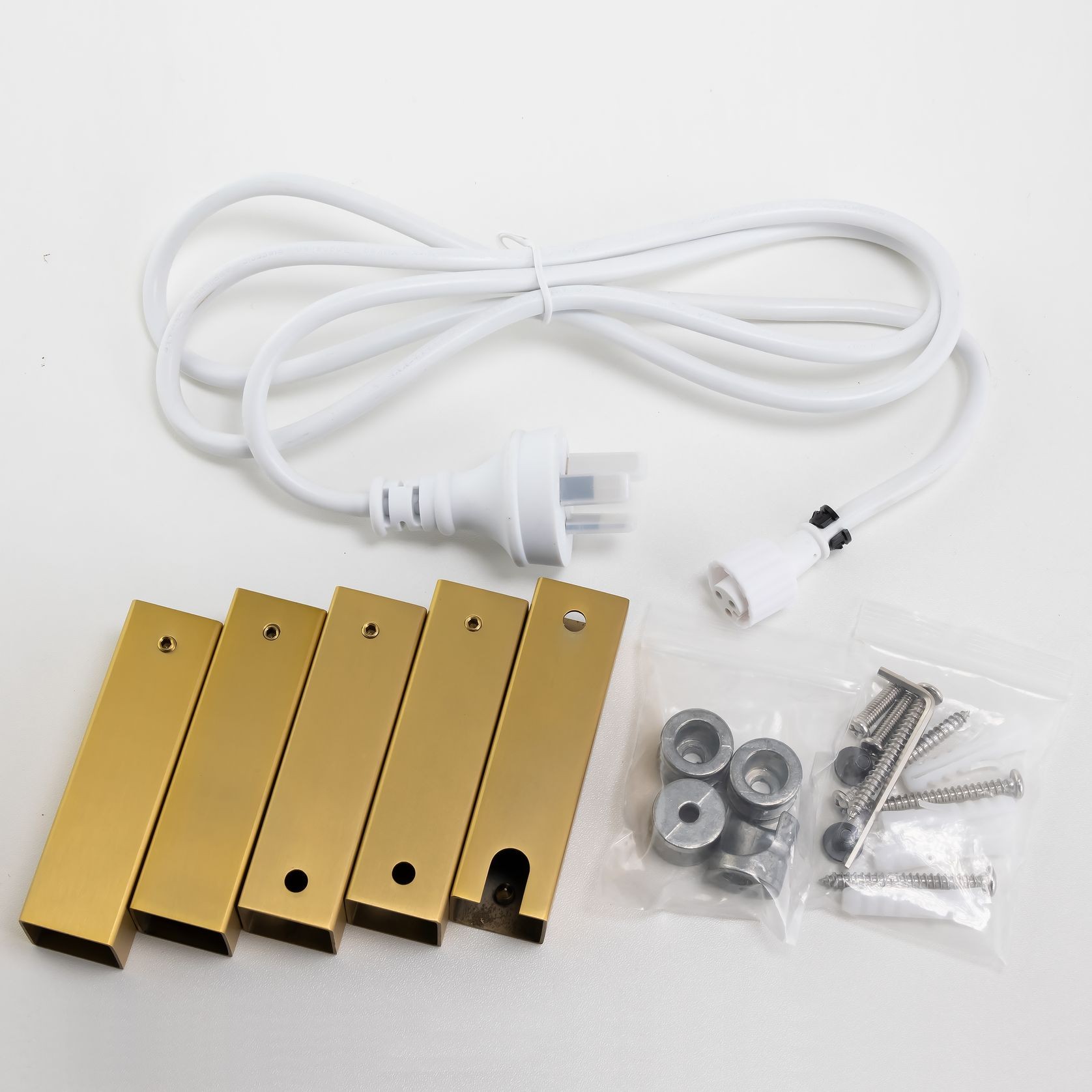 Square Electric Heated Towel Rack 4 Bars BUYG04.S.HTR gallery detail image
