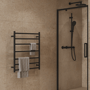 Calora Heated Towel Rail Ladder 7 Bar 630x122x800mm gallery detail image