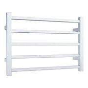 Quadro 5-Bar Heated Towel Rail - 600mm gallery detail image