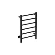 CUBIC 6 Bar 530mm Straight Heated Towel Rail with PTSelect Switch gallery detail image