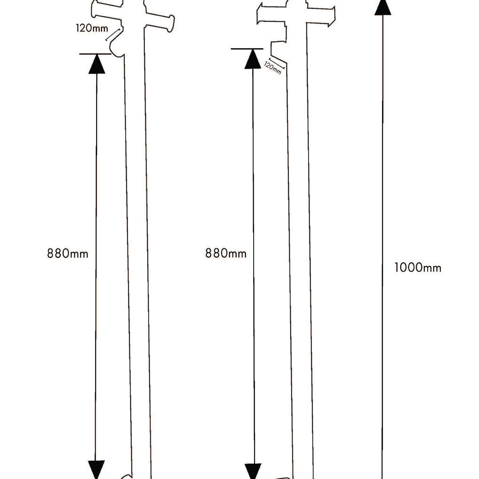 Vertical Bars Round Range gallery detail image