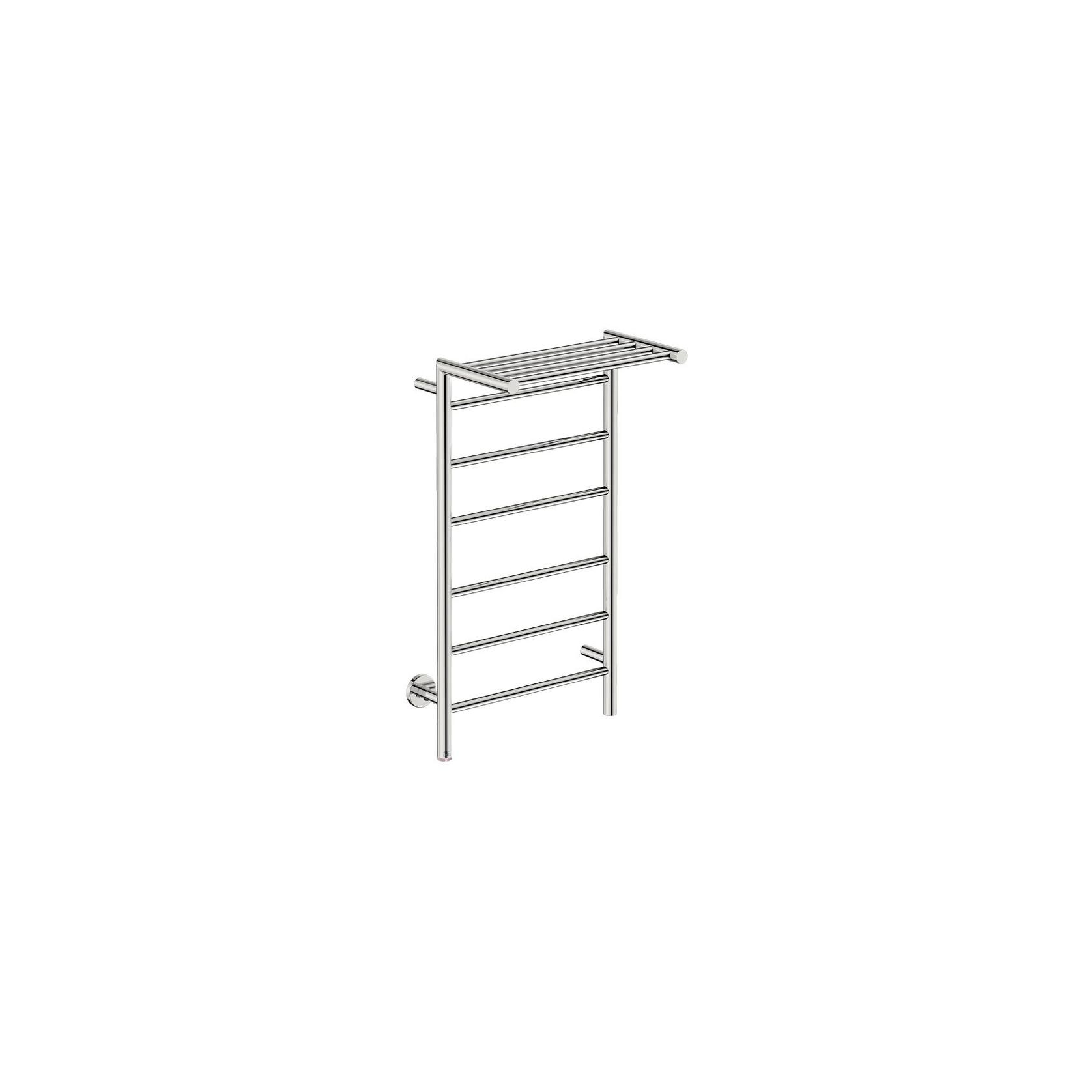 EDGE 10 Bar 500mm Straight Heated Towel Rail gallery detail image