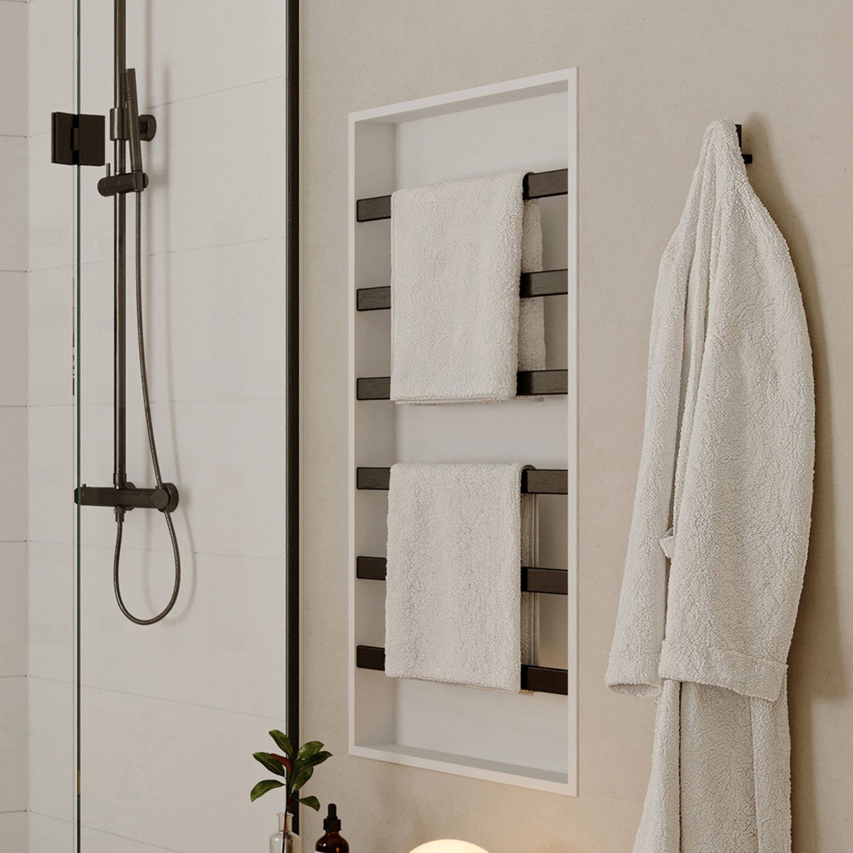 EasyNiche Recessed Towel Warmer gallery detail image
