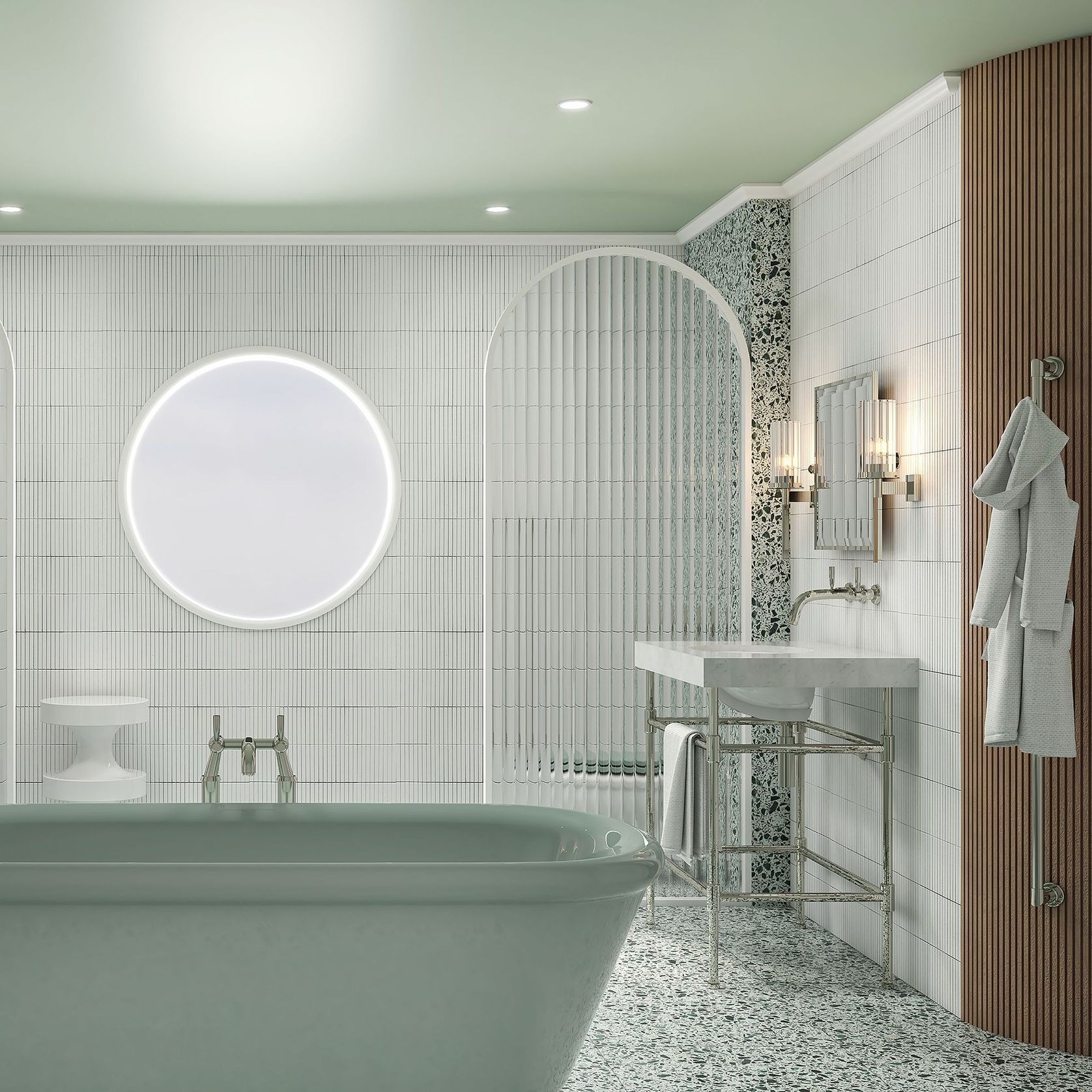 Vertical Robe Warmers | Heated Towel Rails gallery detail image